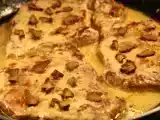 Rețetă Muschi de porc in sos cu trufe albe