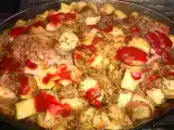 Rețetă Curcan si fasole pastai in sos de vin alb la cuptor