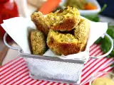 Nuggets de pui cu mazare si morcov