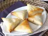Rețetă Samosas cu macrou și cremă de brânză