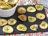 Rețetă Chipsuri de banana plantain coapte în cuptor