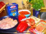 Rețetă Penne rigate cu piept de pui