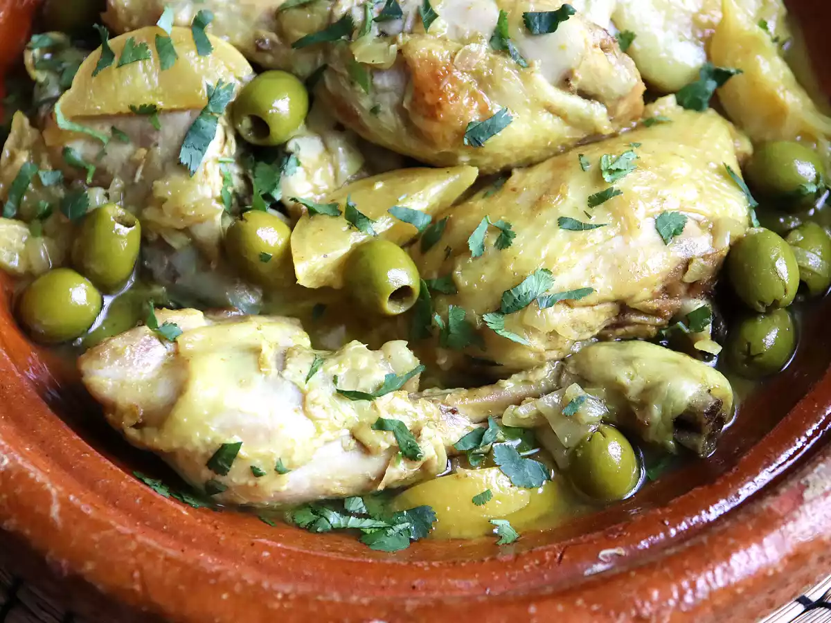 Tagine de pui, lămâie și măsline (super ușor de făcut!) - poza 2
