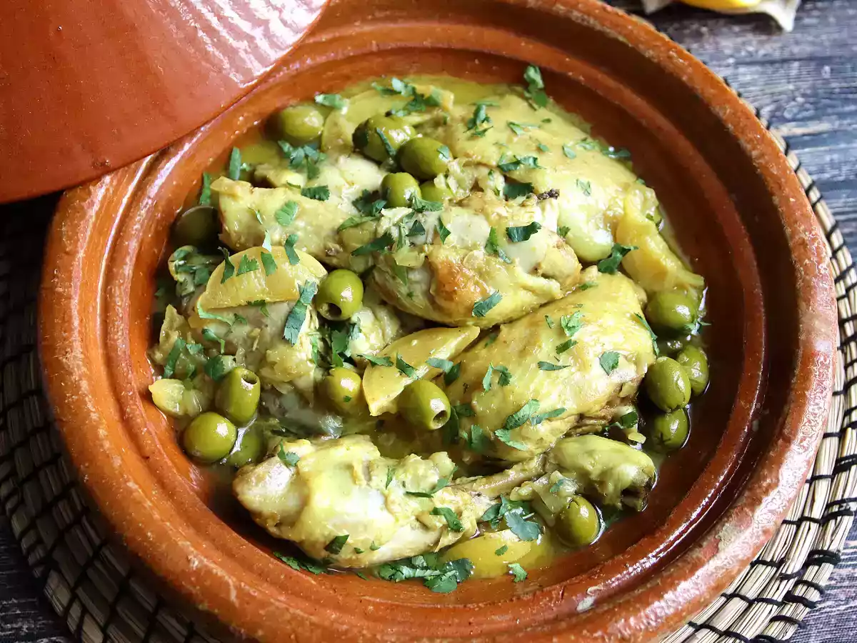 Tagine de pui, lămâie și măsline (super ușor de făcut!) - poza 3
